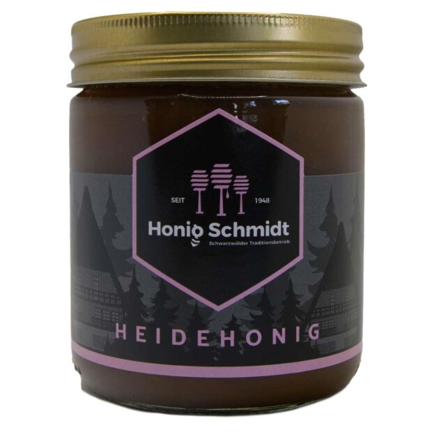HONIG-SCHMIDT Norwegian Heather Honey in 500g jar
