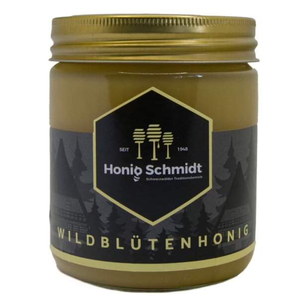 HONIG-SCHMIDT creamy Wild Blossom Honey in 500g jar