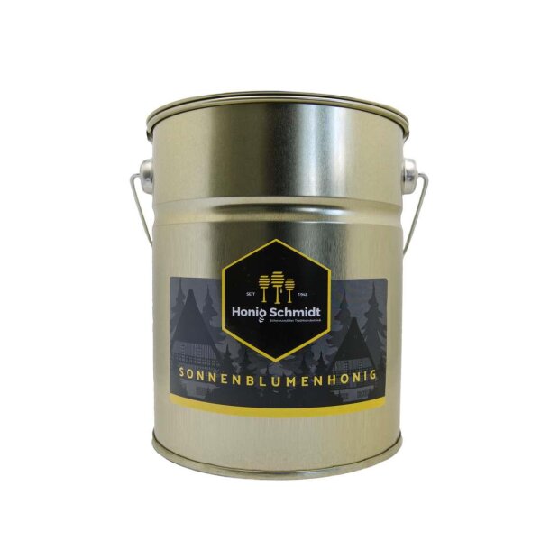HONIG-SCHMIDT aromatic Sunflower Honey in 2,5 kg bucket