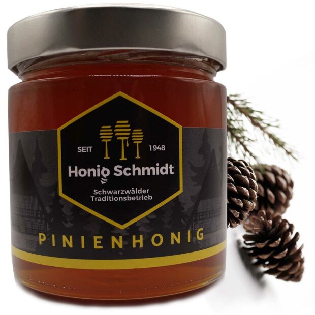 Pine Honey 500g Glass