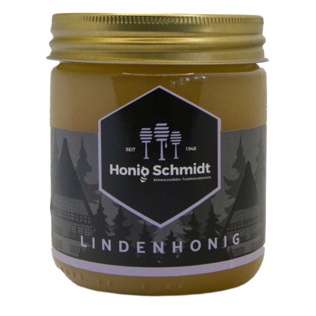 Linden or lime honey 500g glass
