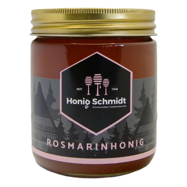 HONIG-SCHMIDT aromatic Rosemary Honey in 500g jar