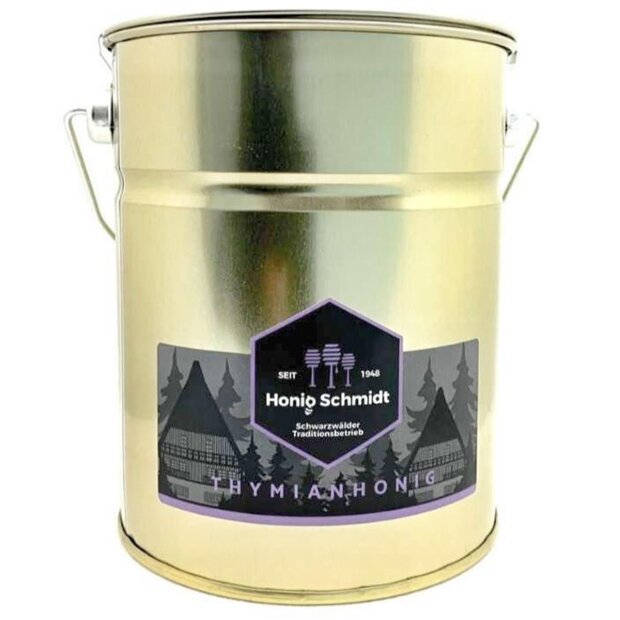 HONIG-SCHMIDT aromatic Thyme Honey in 2,5 kg bucket