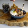 Olive wood honey spoon