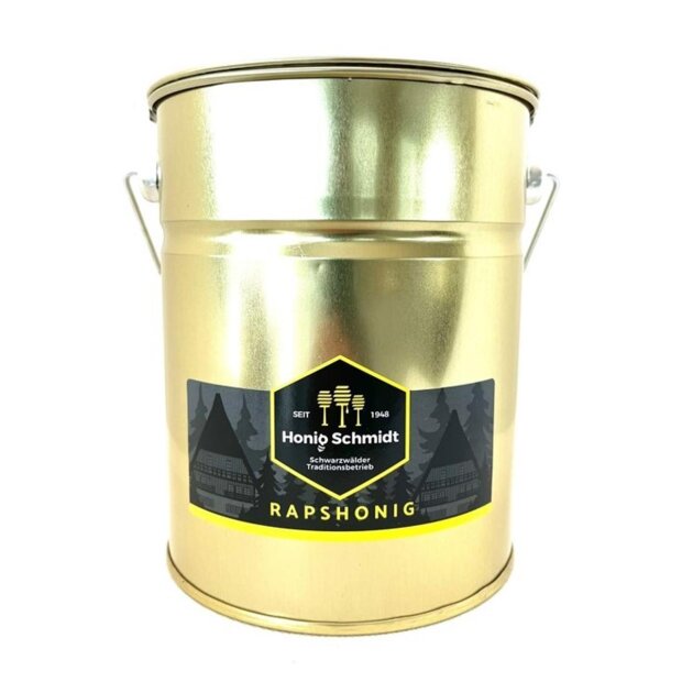 HONIG-SCHMIDT creamy Rapeseed Honey 2,5 kg Bucket